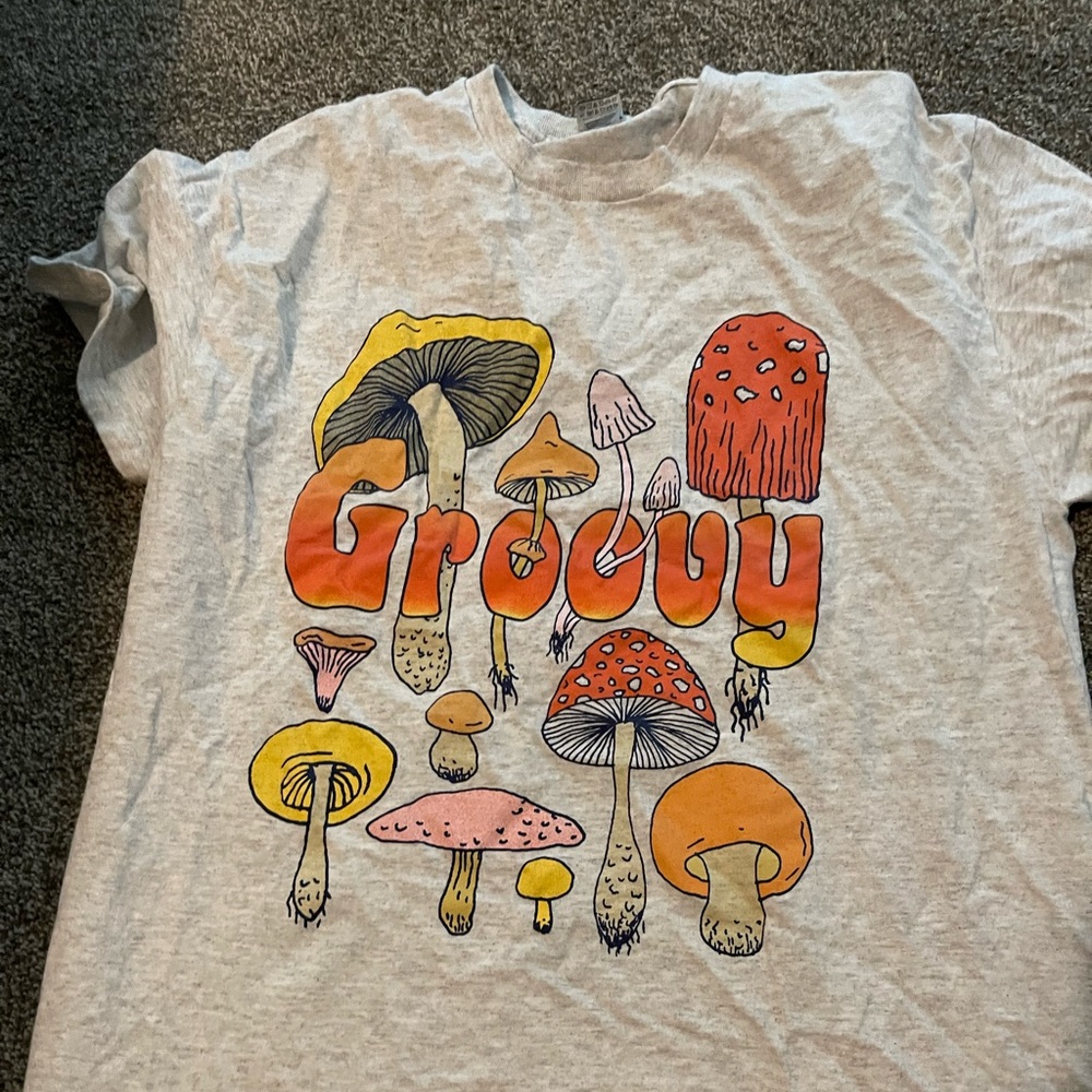 cute mushroom shirt